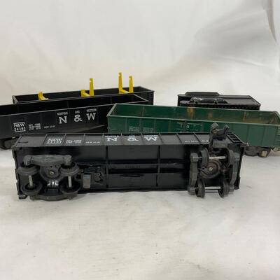 -275- TRAINS | Vintage American Flyer Mixed Train Cars