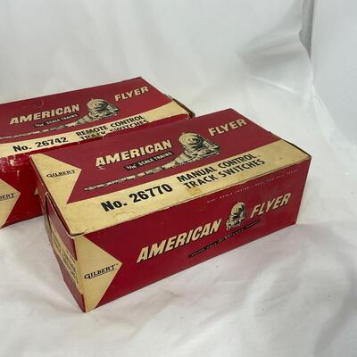 -279- TRAINS | American Flyer Switch Track in Original Boxes