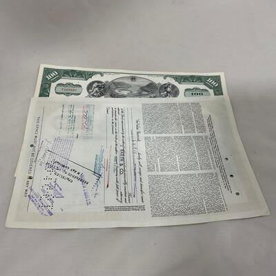 -282- TRAINS | Vintage Rail Road Stock Certificates