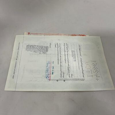 -282- TRAINS | Vintage Rail Road Stock Certificates