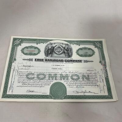 -282- TRAINS | Vintage Rail Road Stock Certificates