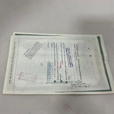 -282- TRAINS | Vintage Rail Road Stock Certificates