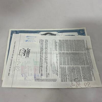 -282- TRAINS | Vintage Rail Road Stock Certificates