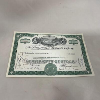 -282- TRAINS | Vintage Rail Road Stock Certificates