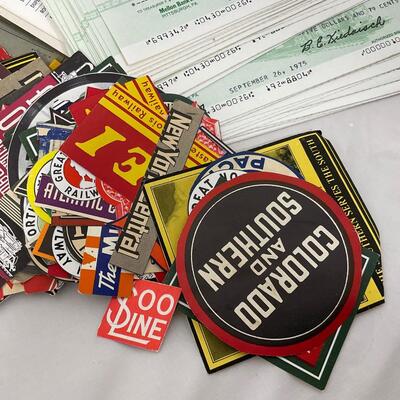 -283- TRAINS | Vintage Rail Road Paper Items