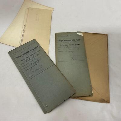 -283- TRAINS | Vintage Rail Road Paper Items