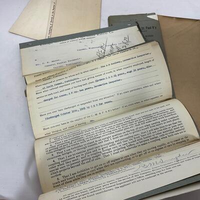 -283- TRAINS | Vintage Rail Road Paper Items