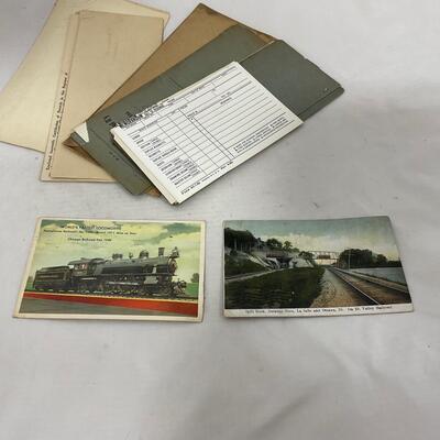 -283- TRAINS | Vintage Rail Road Paper Items