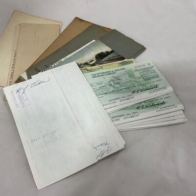 -283- TRAINS | Vintage Rail Road Paper Items