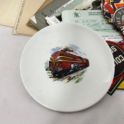 -283- TRAINS | Vintage Rail Road Paper Items