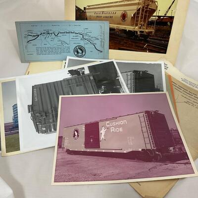 -284- TRAINS | Vintage Train Photos and Paper
