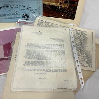 -284- TRAINS | Vintage Train Photos and Paper