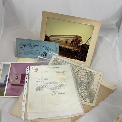 -284- TRAINS | Vintage Train Photos and Paper