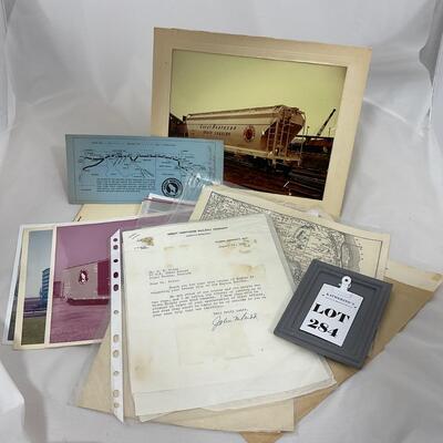 -284- TRAINS | Vintage Train Photos and Paper