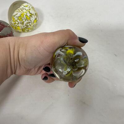 -285- VINTAGE | Glass Paper Weights