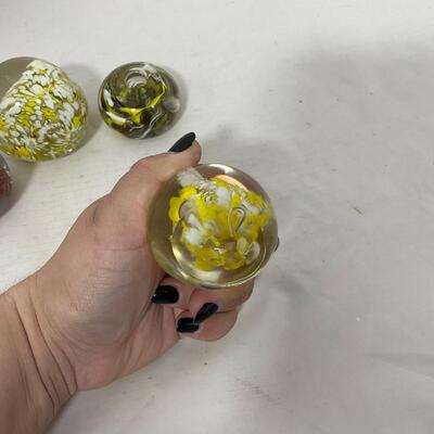 -285- VINTAGE | Glass Paper Weights