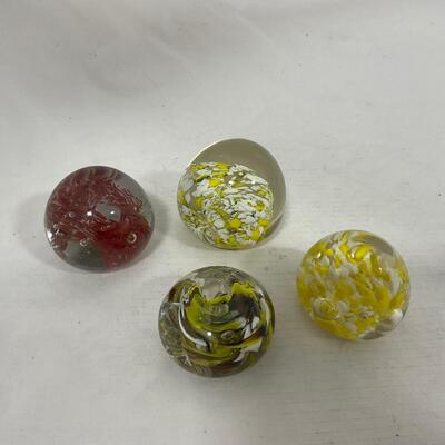 -285- VINTAGE | Glass Paper Weights