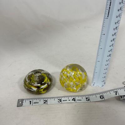 -285- VINTAGE | Glass Paper Weights