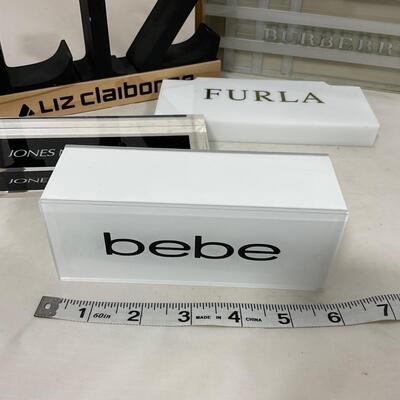 -291- VINTAGE | Fashion Advertising Small Signs