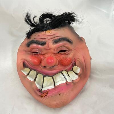-293- VINTAGE | Latex Spearhead Halloween Masks