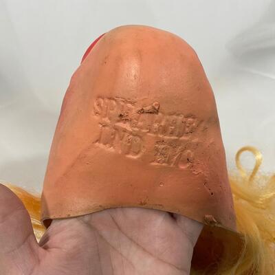 -293- VINTAGE | Latex Spearhead Halloween Masks