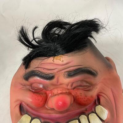 -293- VINTAGE | Latex Spearhead Halloween Masks