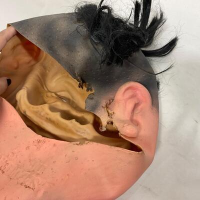 -293- VINTAGE | Latex Spearhead Halloween Masks