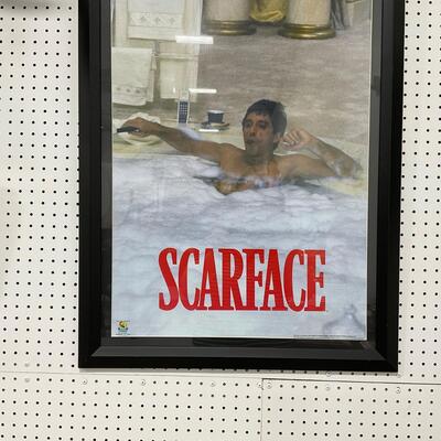 -295- VINTAGE | Large Scarface Professionally Framed Print