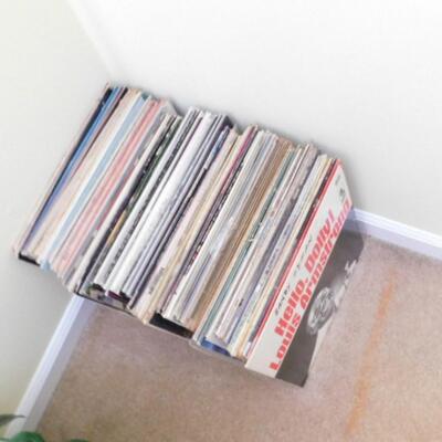 Large Collection of Vintage Vinyl Albums