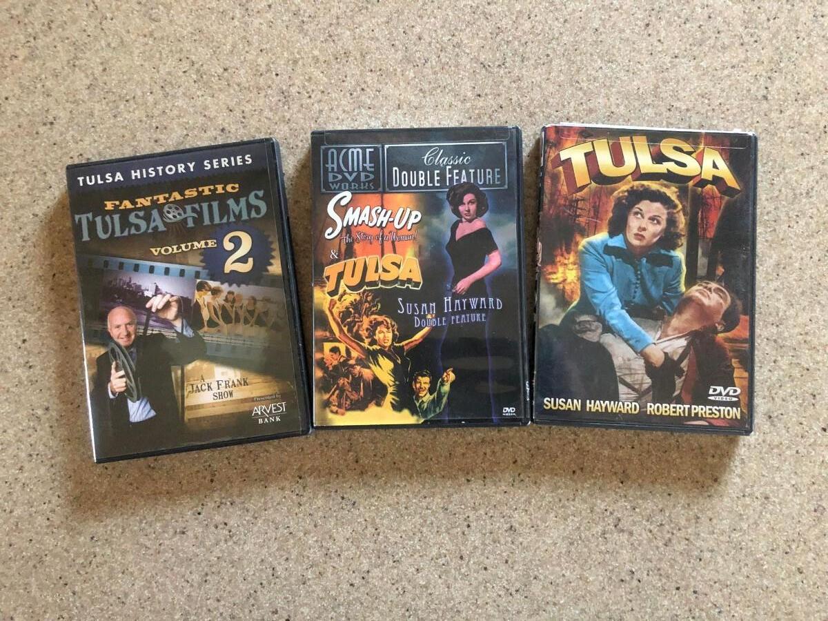 Tulsa Dvd's "Tulsa", "SmashUp & Tulsa", "Fantastic Tulsa Films" THREE