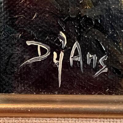 Frank Dy'Ans ( DyAns ) original seascape painting Pacific Watch o/c
