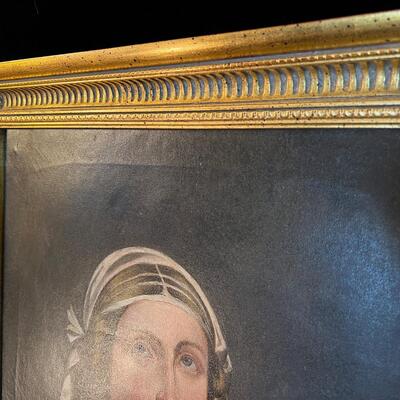 Gorgeous Early 20th C Portrait of a Saint painting o/c