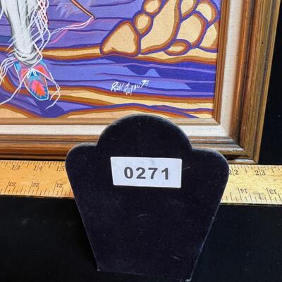 Original Rick Regan Native American painter / painting