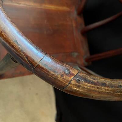 Superb Original Late Qing Dynasty Carved Horseshoe pair of chairs