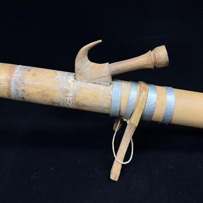 Vintage Hmong Bong Pipe of Bamboo museum collection