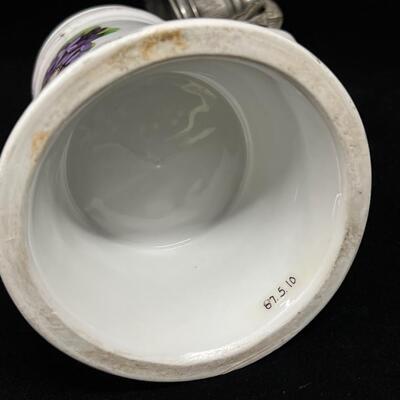 Great old Antique WWI Lithophane German Stein Cast Pewter Lid