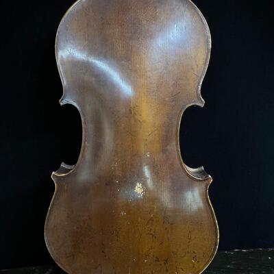 Antique Violin marked Stradiurius Cremonensis w case bow etc
