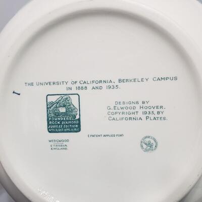Large Antique Transferware Bowl/Basin University of Berkeley