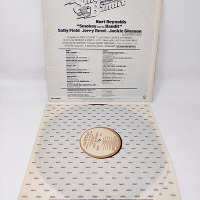SMOKEY AND THE BANDIT MOVIE SOUNDTRACK LP VINYL RECORD