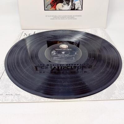 LES MISERABLES BROADWAY ALBUM LP VINYL RECORD