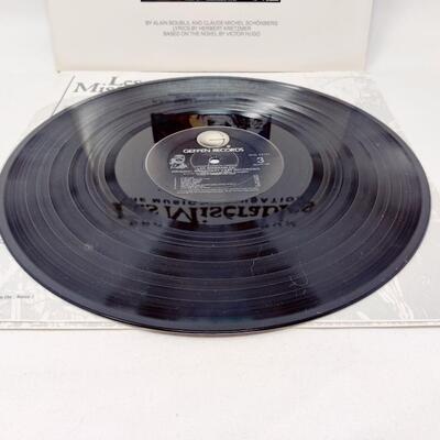 LES MISERABLES BROADWAY ALBUM LP VINYL RECORD