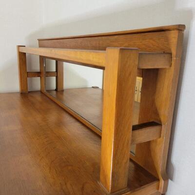 BEAUTIFUL OAK ANTIQUE SIDEBOARD