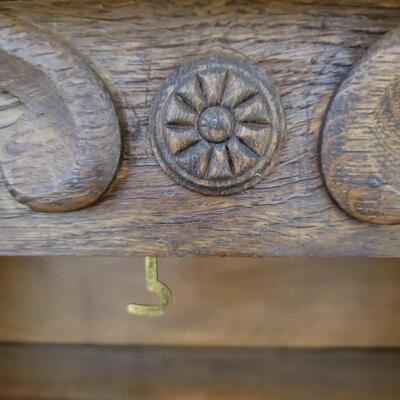 EARLY 1900S ANTIQUE WOOD PIE CABINET