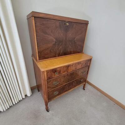 SLIGH ART DECO ERA SECRETARY DESK