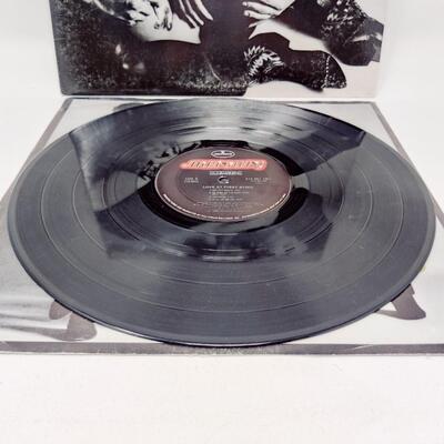 SCORPIONS LOVE AT FIRST STING LP VINYL RECORD