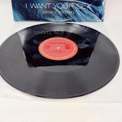 GEORGE MICHAEL I WANT YOUR SEX LP VINYL RECORD