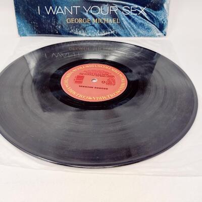 GEORGE MICHAEL I WANT YOUR SEX LP VINYL RECORD