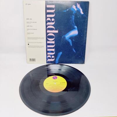 MADONNA OPEN YOUR HEART LP VINYL RECORD