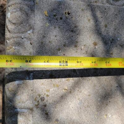 OUTDOOR CONCRETE BENCH