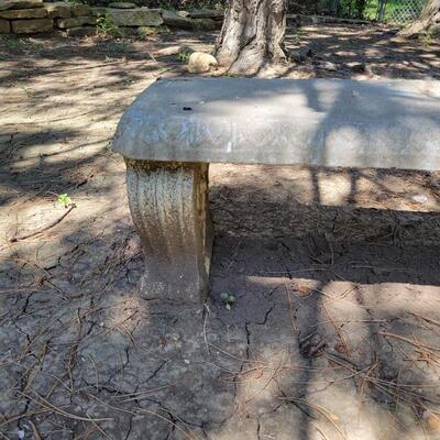 OUTDOOR CONCRETE BENCH